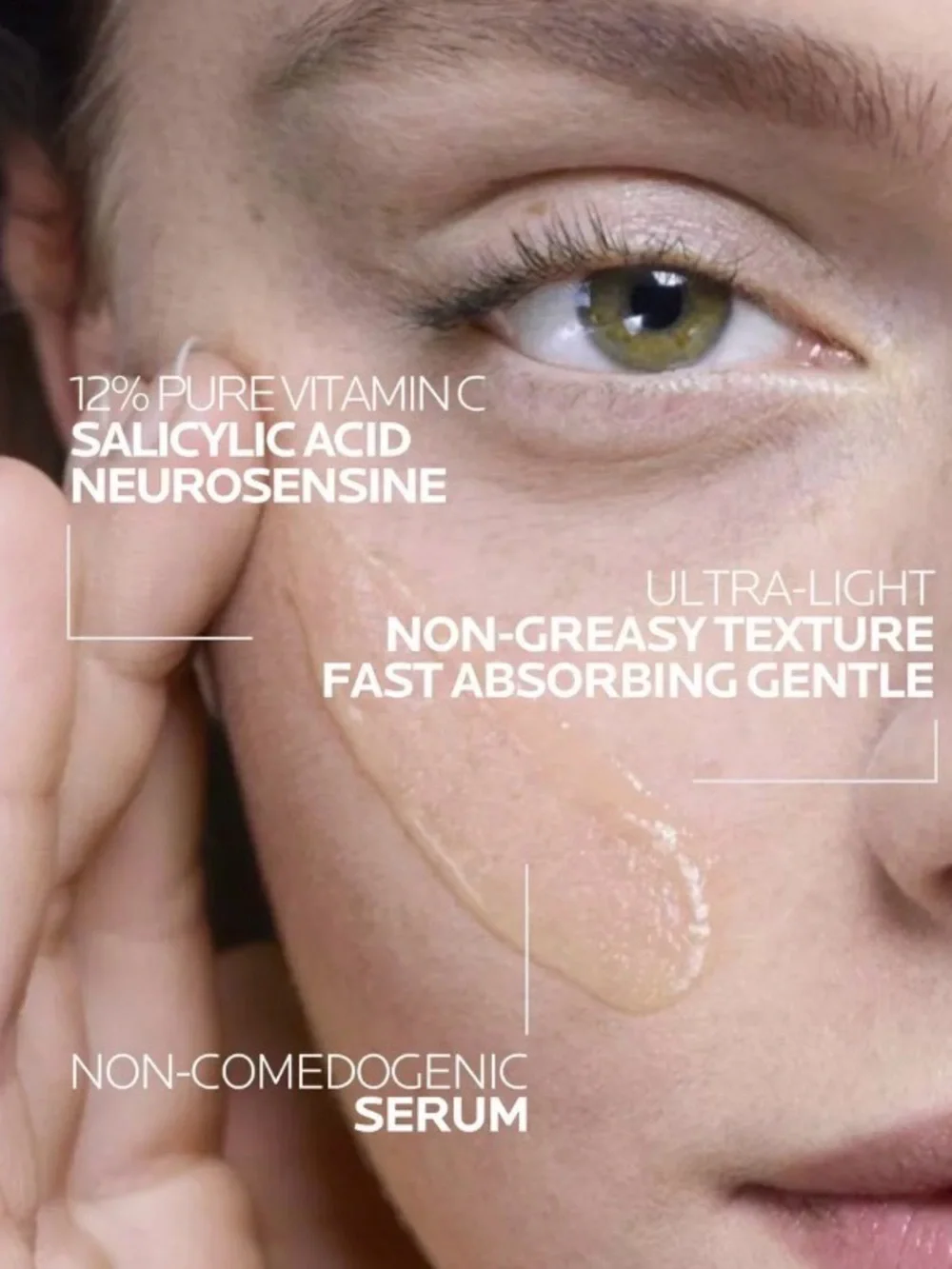 La Roche-Posay 12% Pure Vitamin C Anti-Aging Face Serum NEW